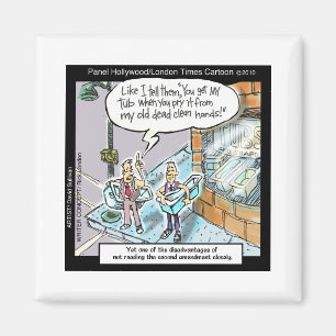 Aimant Mains propres à froid avec armes à feu Drôle cadea