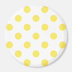 Aimant Maïs Cercles Pois Jaunes