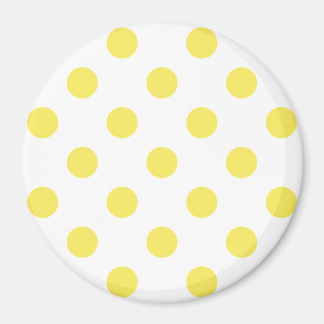 Aimant Maïs Cercles Pois Jaunes (Devant)
