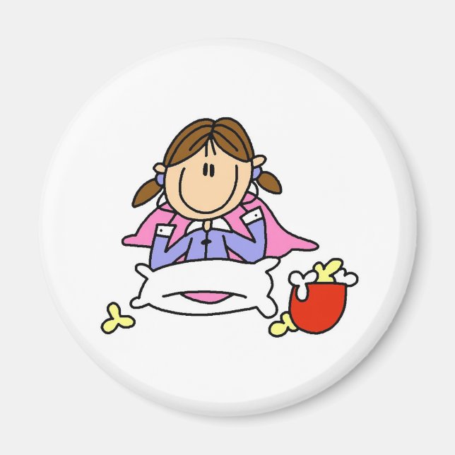 Aimant Maïs et pyjamas magnétiques (Devant)