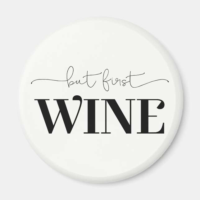 Aimant Mais premier vin couleur Arrière - plan personnali (Devant)