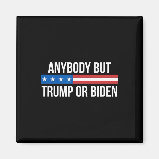 Aimant Mais Trump Ou Biden - (Devant)