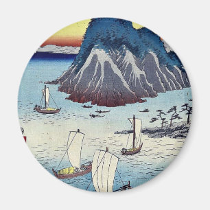 Aimant Maisaka par Ando, Hiroshige Ukiyoe