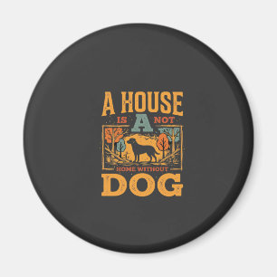 Aimant Maison de chien vintage