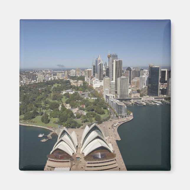 Aimant Maison de l'Opéra de Sydney, Jardins botaniques ro (Devant)