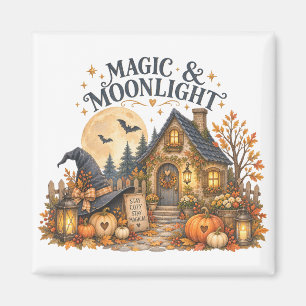 Aimant Maison de Magie et de Clair de Lune Décoration de