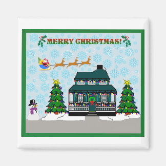 AIMANT MAISON DE NOËL