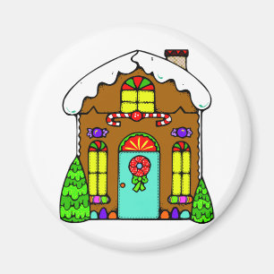 Aimant Maison de pain d'épices