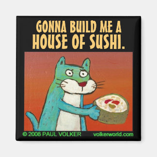 AIMANT MAISON DE SUSHI. $3.00