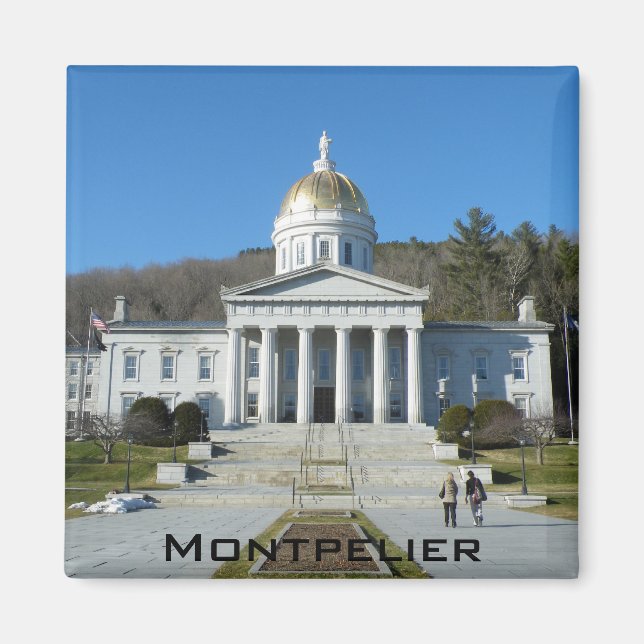 Aimant Maison d'État (Devant)