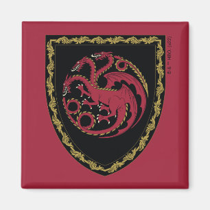 Aimant MAISON DU DRAGON   Maison Targaryen Crest