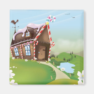 Aimant Maison en pain d'épices