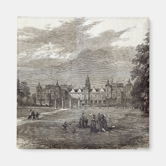 Aimant Maison Hatfield (Devant)