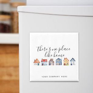 Aimant Maison tendance personnalisée Promo immobilier