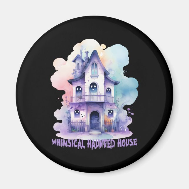 Aimant Maison Whimsical Haunted (Devant)