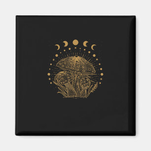 Aimant Maisonnette Champignon Esthétique Goblincore