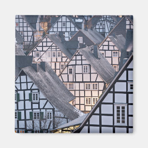 Aimant Maisons à colombages en Freudenberg, Allemagne