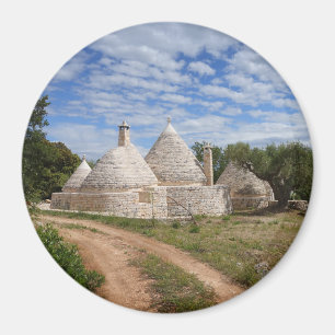 Aimant Maisons de Trulli en Puglia/Pouilles
