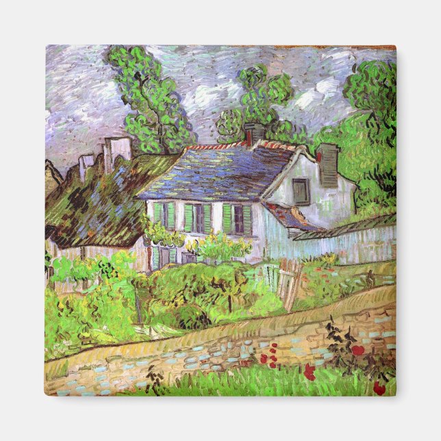 Aimant Maisons en Auvers, Vincent van Gogh (Devant)