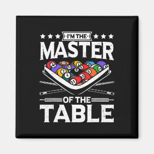 Aimant Maître De Billard De La Table 8 Ball Hommes Femmes