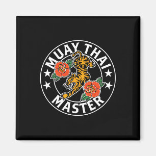 Aimant Maître de combat de Muay Thai Boxe Hobby Arts mart