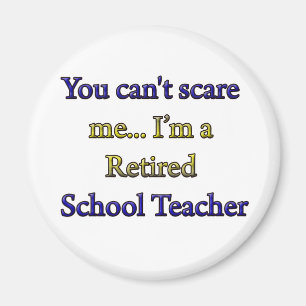 AIMANT MAÎTRE D'ÉCOLE RETRAITÉ