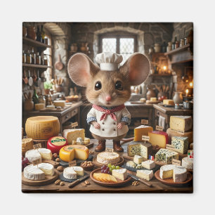 Aimant Maître Fromager Souris