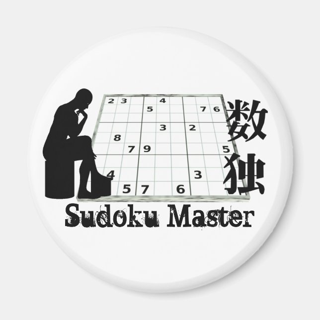 Aimant Maître Sudoku (Devant)