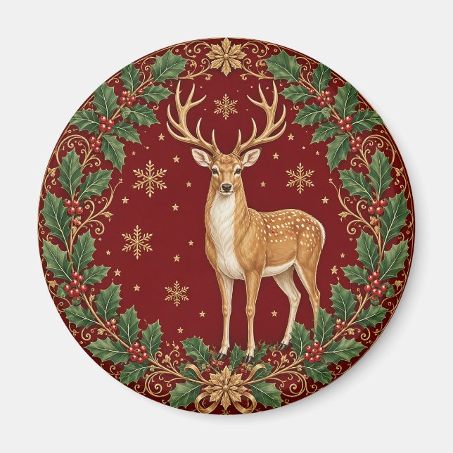 Aimant Majesté de l'Hiver Cramoisi (Devant)