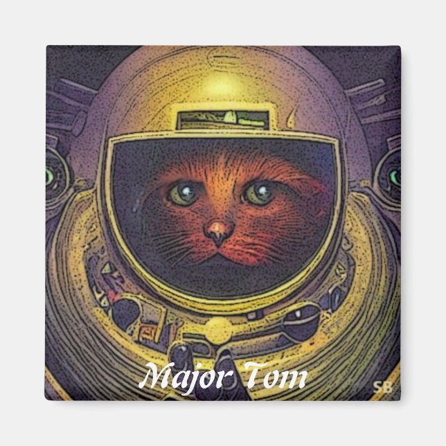 Aimant Major (Kitty) Tom : (Devant)
