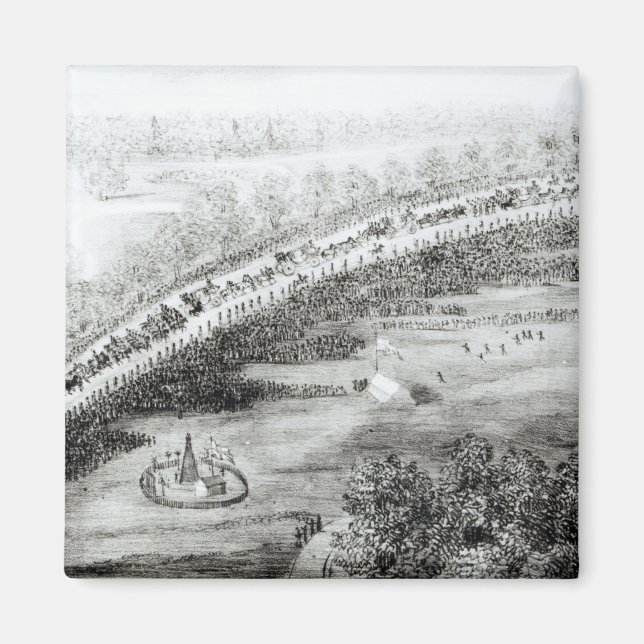 Aimant Majorité Gracieuse et Escort quittant (Devant)