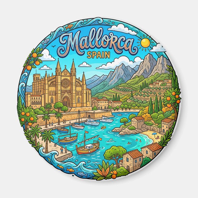 Aimant Majorque Espagne (Devant)