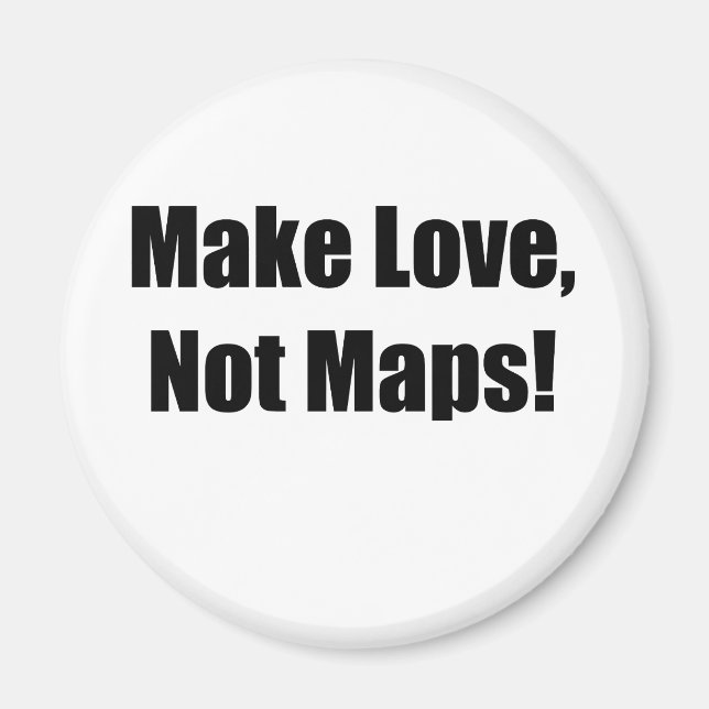 Aimant makeloveblack (Devant)