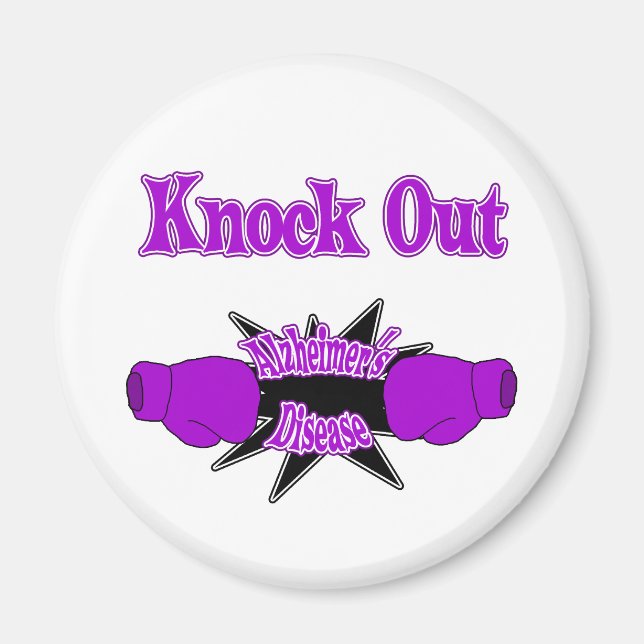 Aimant Maladie d'Alzheimer (Devant)