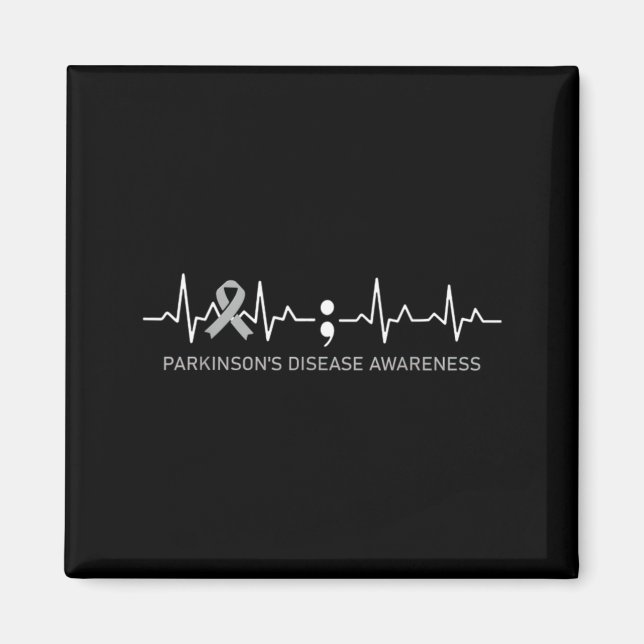 Aimant Maladie de Parkinson Sensibilisation Battement de  (Devant)