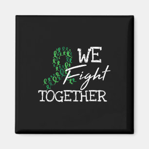 Aimant Maladie du rein Ribbon vert Famille Citation Sensi