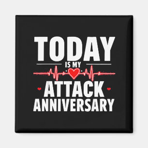 Aimant Maladies cardiaques ouvertes Anniversaire de crise