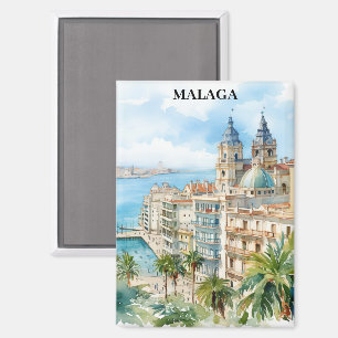 Aimant Malaga Andalousie Espagne Voyage