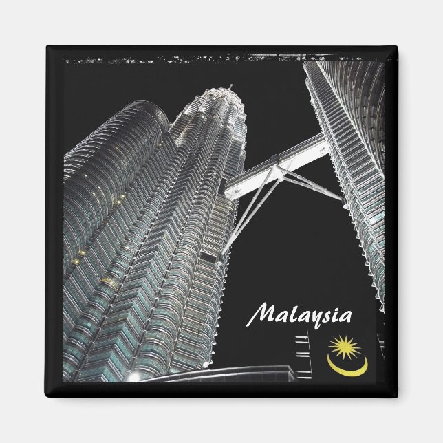Aimant Malaisie, Kuala Lumpur (aimant) (Devant)