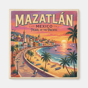 Aimant Malecón de Mazatlán Mexique