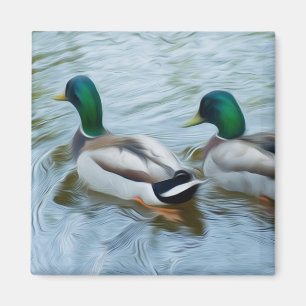 Aimant Mallard Ducks