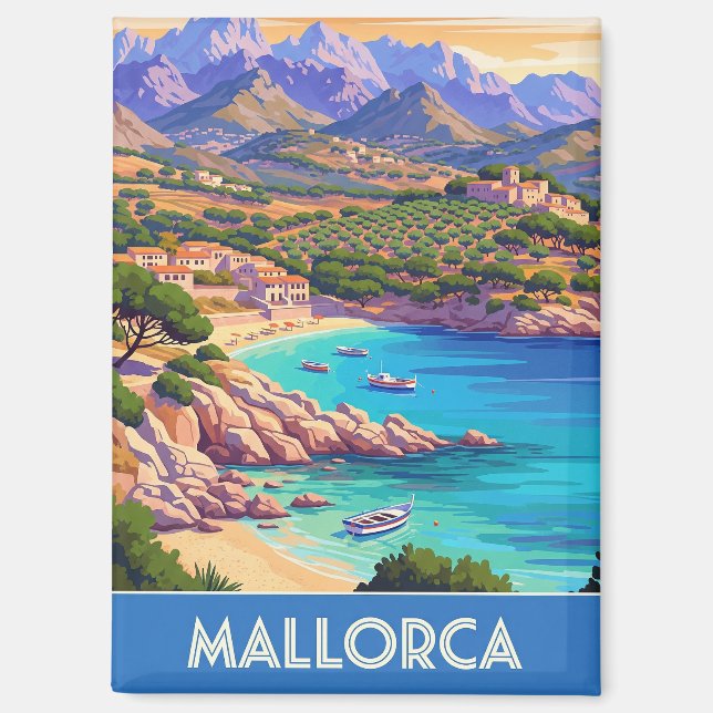 Aimant Mallorca Espagne Voyage (Recto)