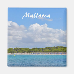 Aimant Mallorca Playa Es Trenc Voyage Souvenir