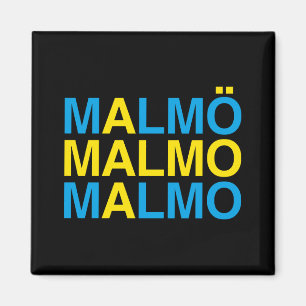 Aimant MALMO Swedish Flag