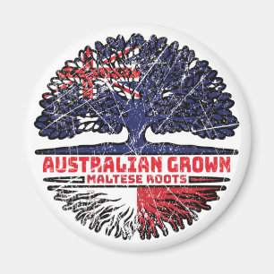 Aimant Malte Maltais Australie Australie drapeau des raci