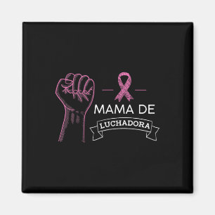 Aimant Mama De Luchadora Sensibilisation au cancer du sei