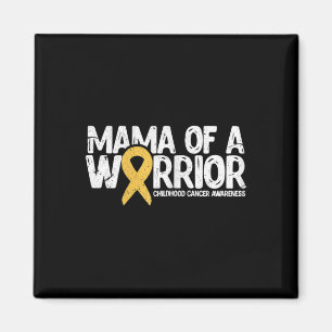 Aimant Mama D'Un Guerrier Sensibilisation Au Cancer Chez