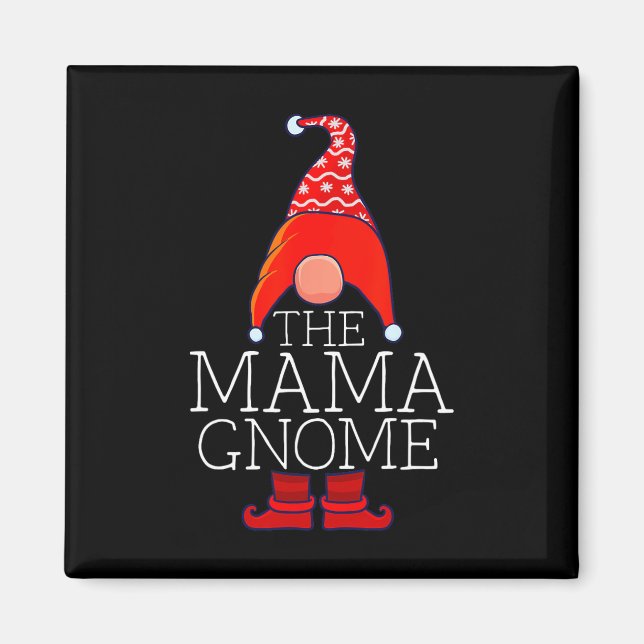 Aimant Mama Gnome Family Matching Group (Devant)