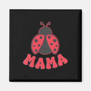 Aimant Mama Ladybug Fille Premier Anniversaire Famille Te