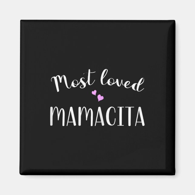 Aimant Mamacita Coeurs mignons les plus aimés (Devant)